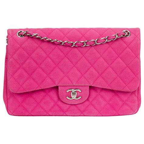 hot pink chanel bags|pink chanel bag price.